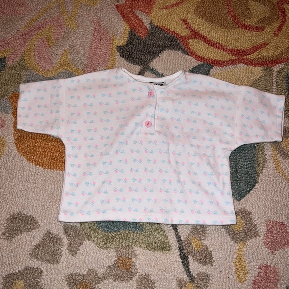 Vintage Cache Cache Overall and Shirt outift - Picture 2 of 7